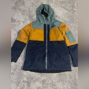 10y Picture boys ski coat colorblock